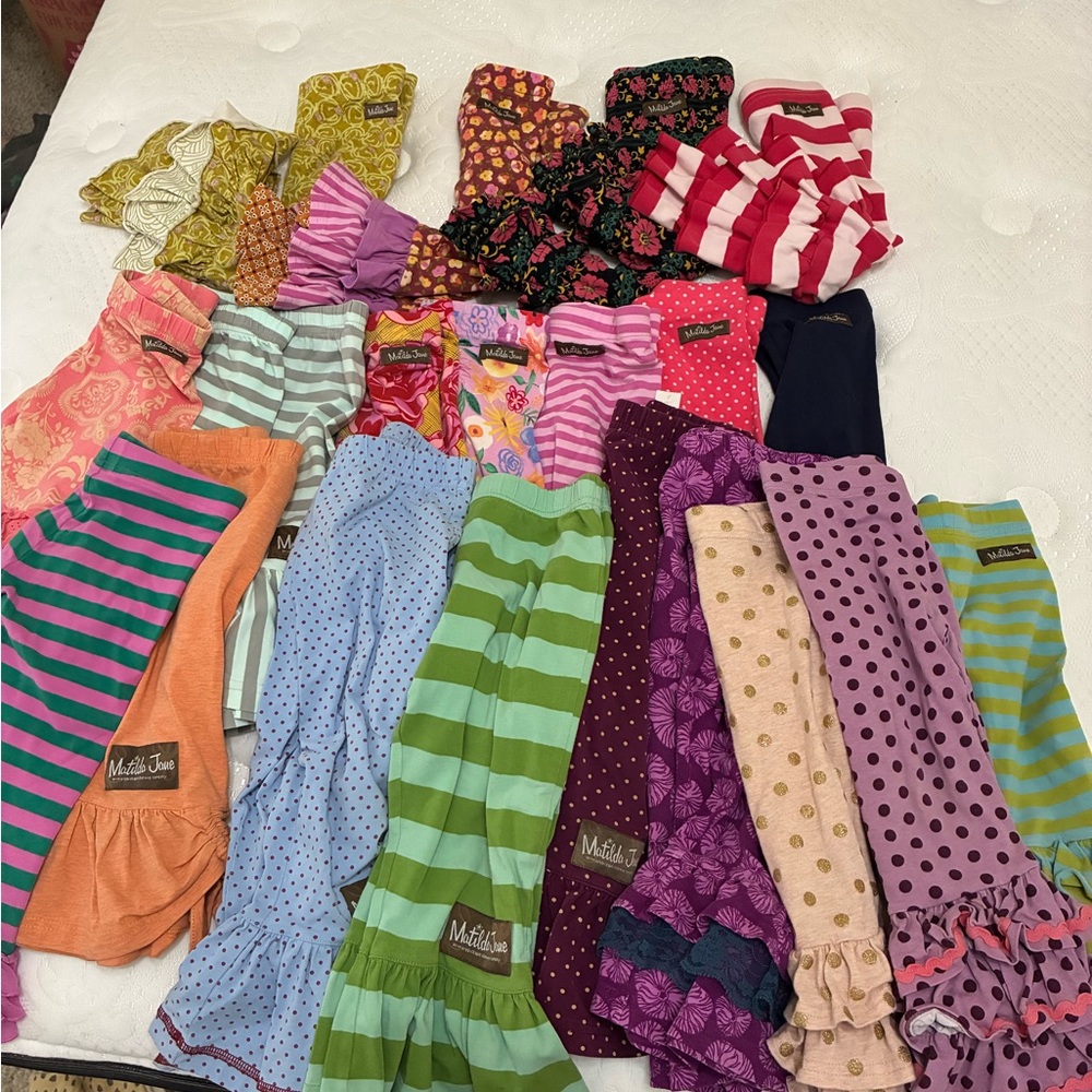 Matilda Jane Kids Leggings - Vibrant Multicolor Collection